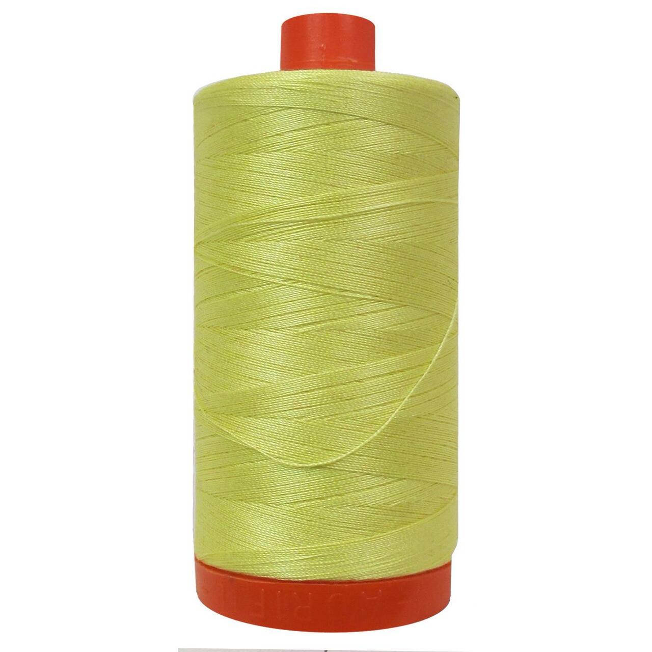 Aurifil Mako 50wt Cotton Thread, 1,300m